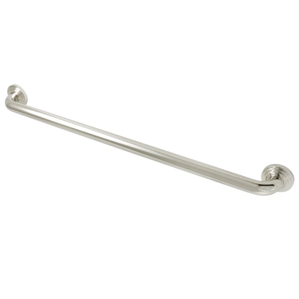 Milano Contemporary Grab Bar, 32-13/16" L, Brass, Polished Nickel DR214306 - main